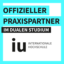 Siegel: Praxispartner der IU Internationalen Hochschule